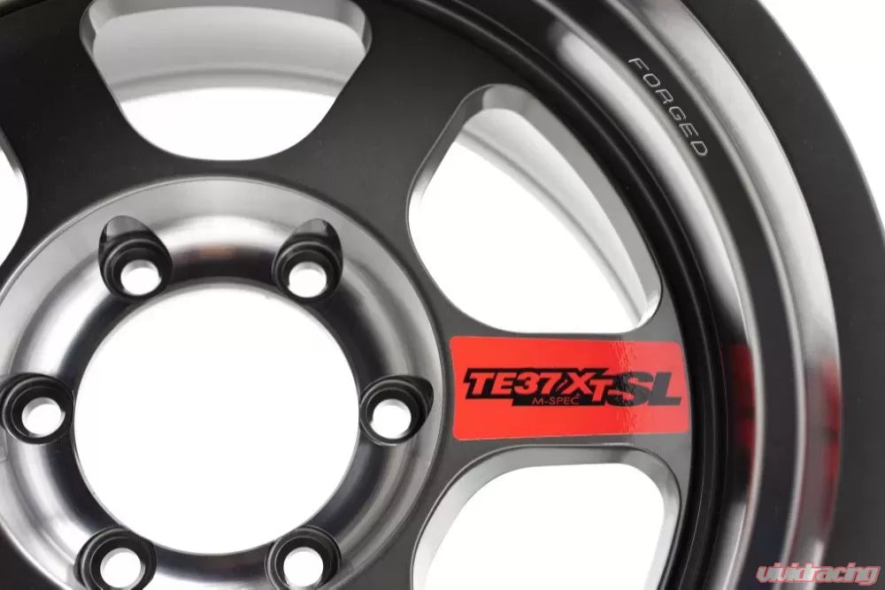 Volk Racing TE37XT SL M-Spec 18X9.5+00 5-150 Pressed Graphite Wheel
