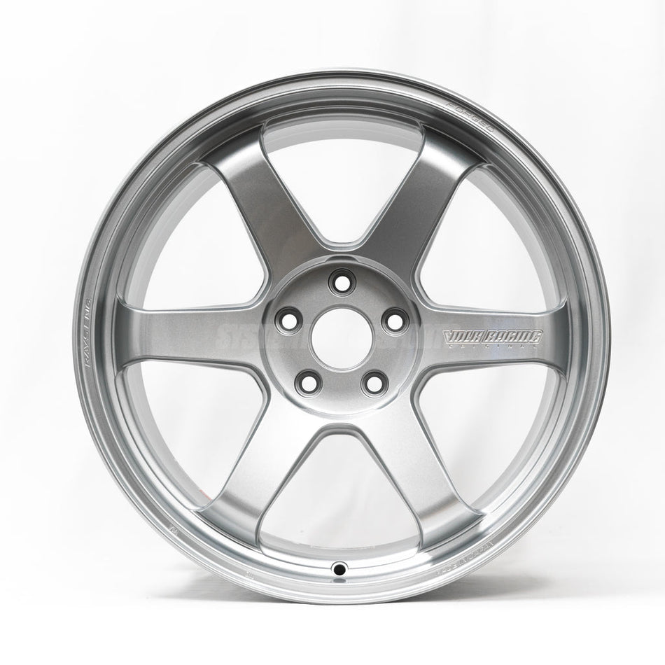 Volk Racing TE37 Ultra M-Spec 19X10.5+12 5-114.3 Diamond Silver Wheel