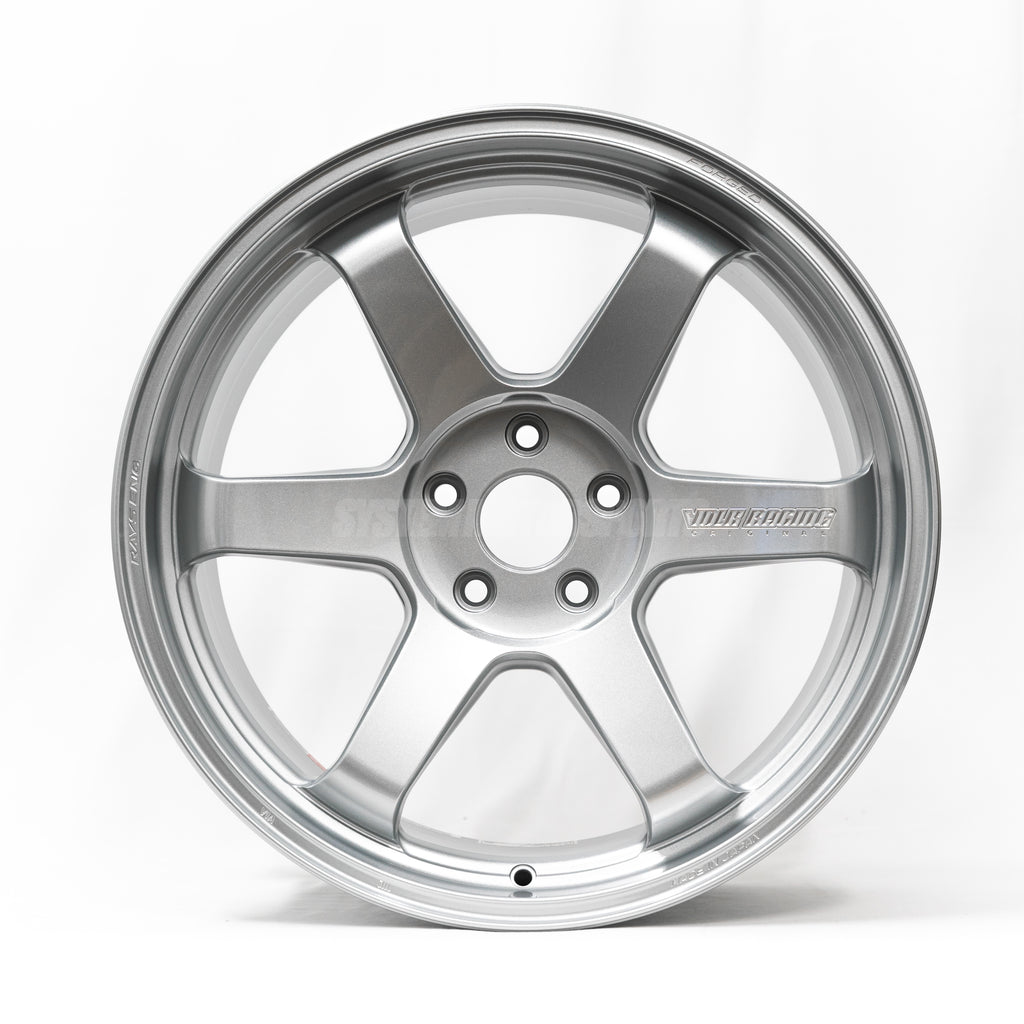 Volk Racing TE37 Ultra M-Spec 19X9.5+22 5-114.3 Diamond Silver Wheel