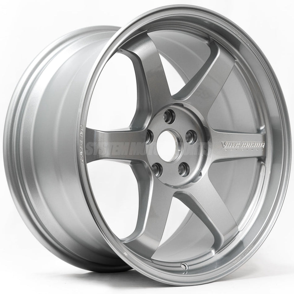 Volk Racing TE37SL 18X9.5+22 5-120 Formula Silver Wheel