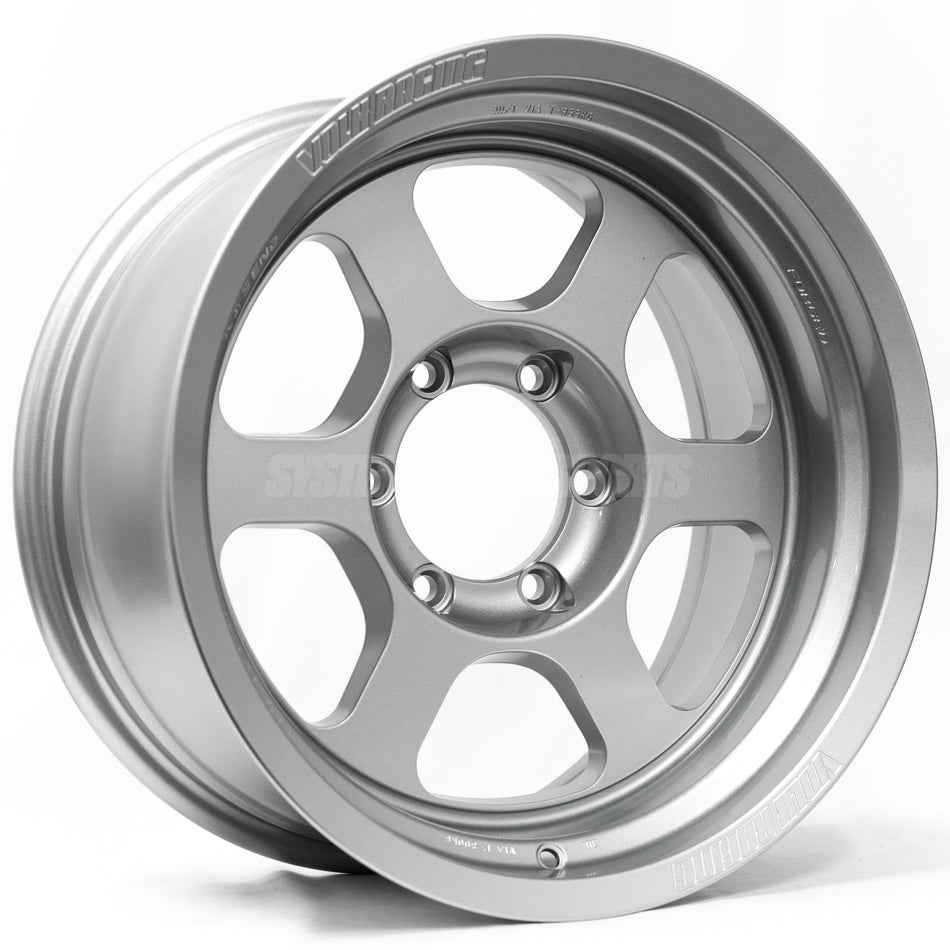 Volk Racing TE37XT M-Spec 17X8.5-10 6-139.7 Diamond Silver Wheel