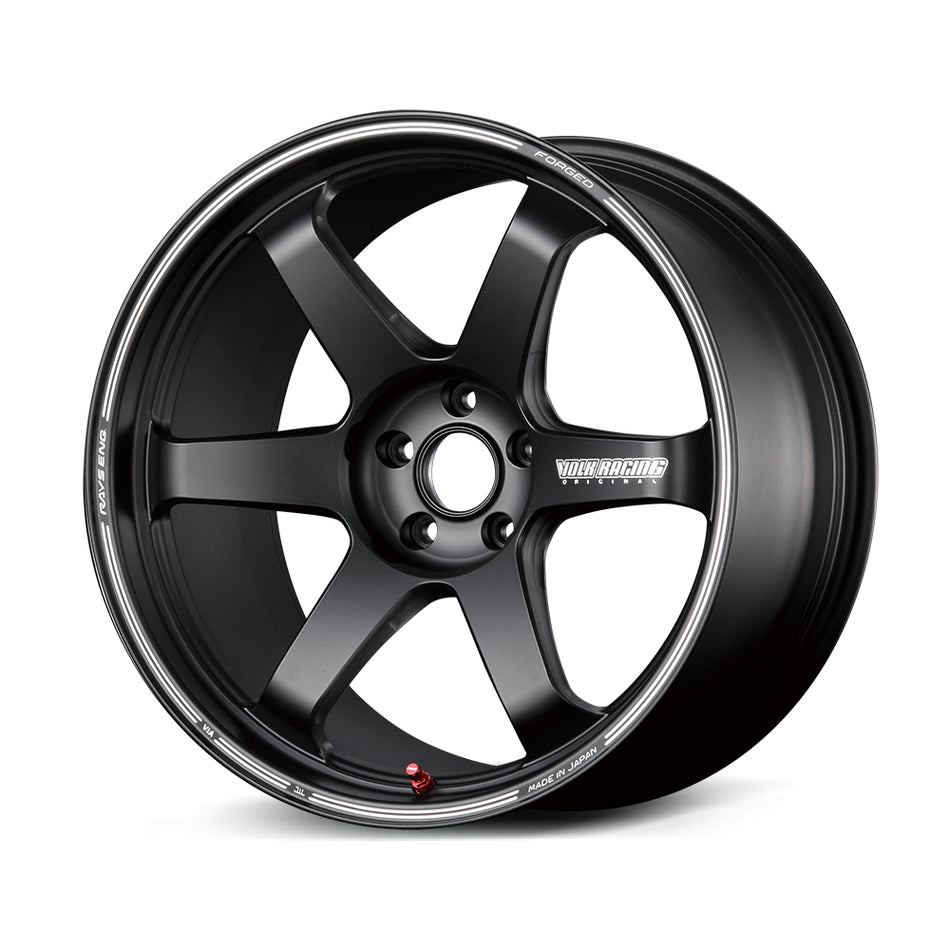 Volk Racing TE37 Ultra Track Edition II 19X9.5+20 5-112 Blast Black Wheel