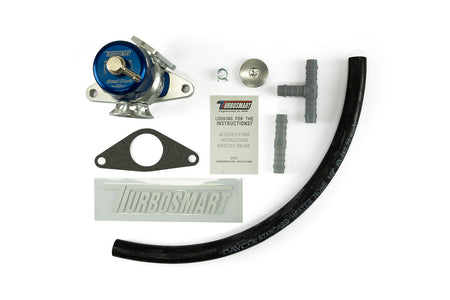 Turbosmart BOV Dual Port Subaru-Blue - REWRK Collective