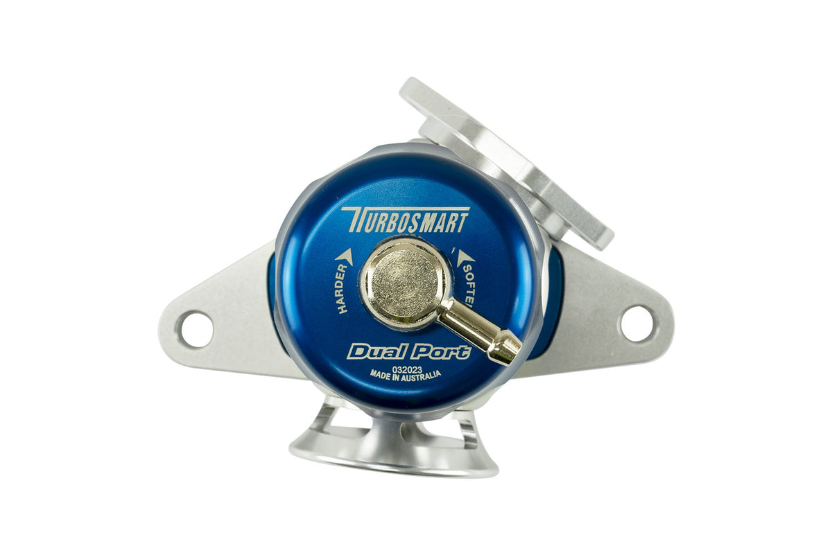 Turbosmart BOV Dual Port Subaru-Blue - REWRK Collective