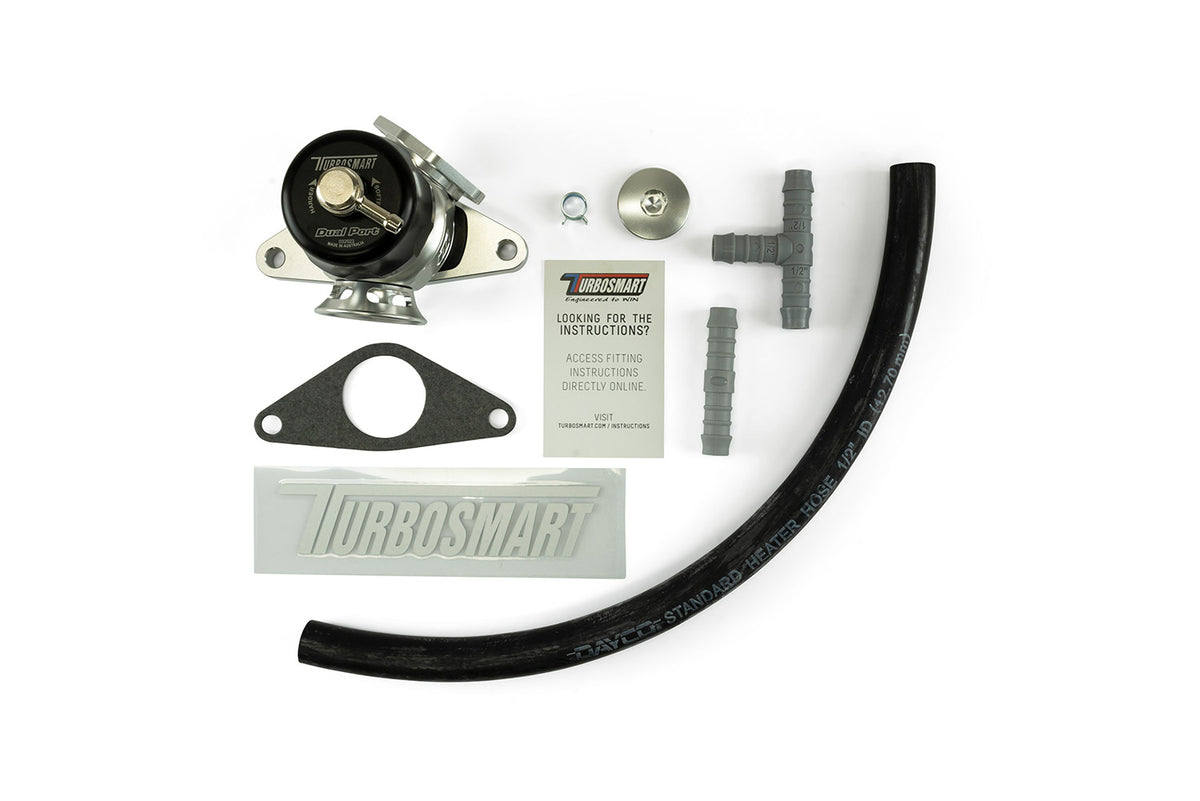 Turbosmart BOV Dual Port Subaru-Black - REWRK Collective