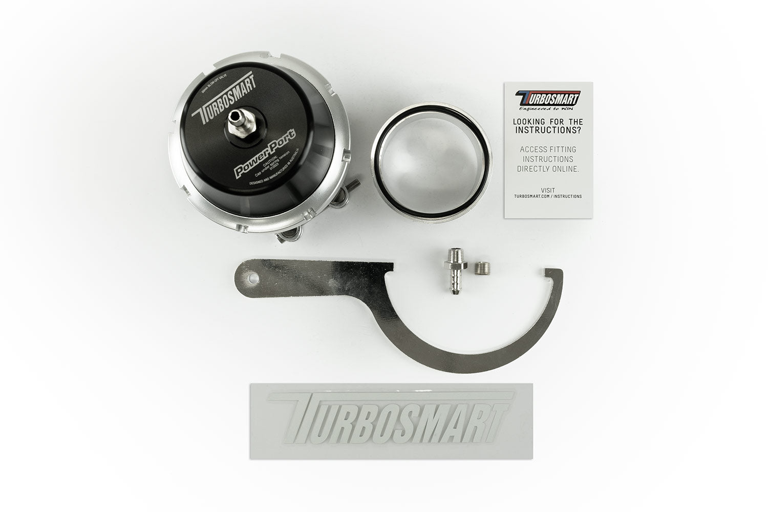 Turbosmart BOV Power Port - Black - REWRK Collective