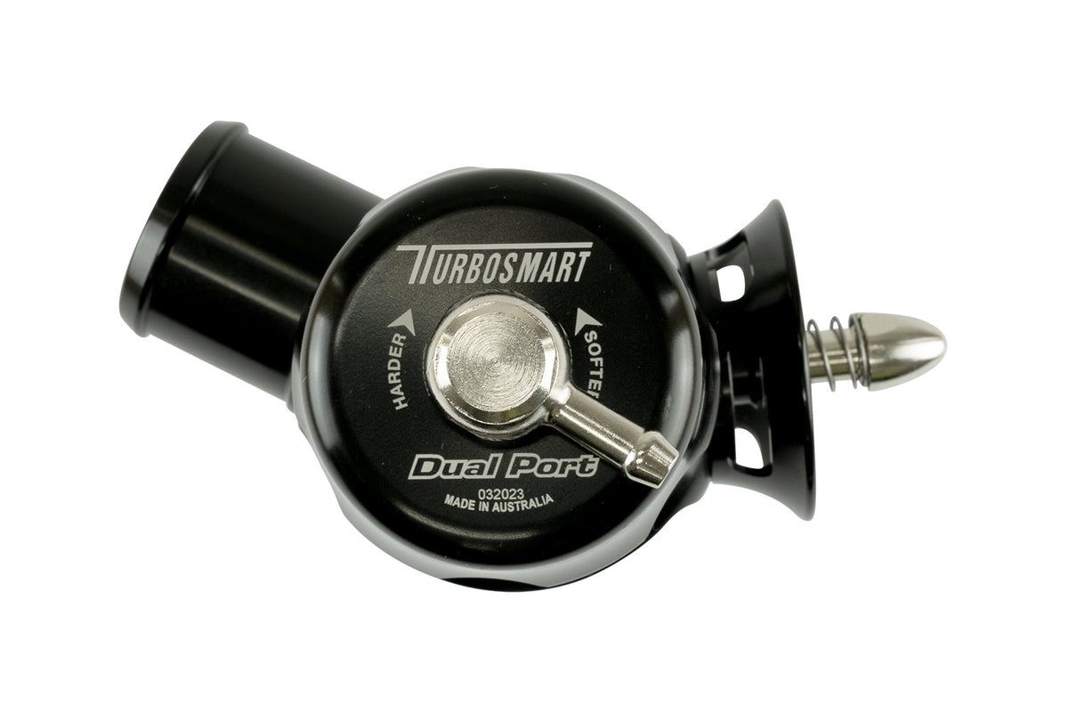 Turbosmart BOV Smart Port Dual Port Mitsubishi Evo 4 Through X - Black - REWRK Collective