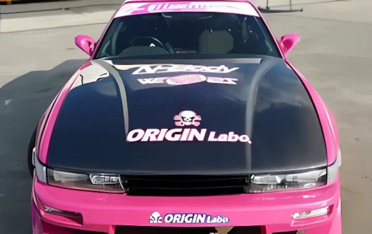 Nissan S14 Silvia 240SX Origin Lab S14 Kouki Vented Hood Type II