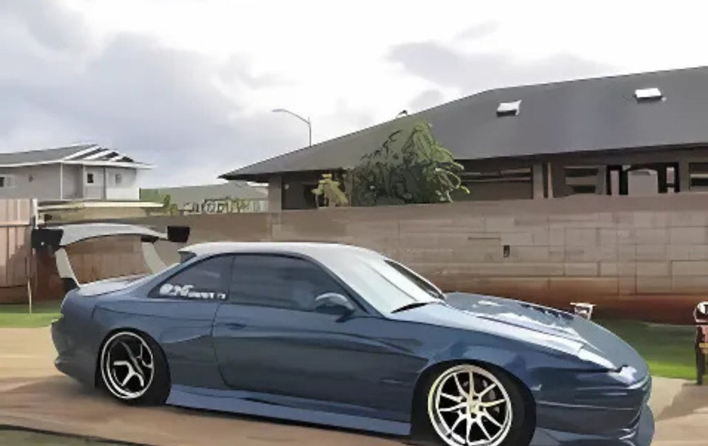 Origin Lab S14 to S13 Pop-up Front Fender Conversion +55mm