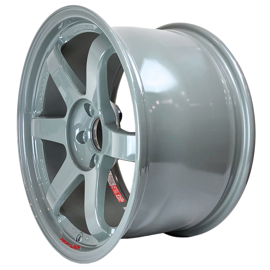 Volk Racing TE37SL 17X7.5+40 5-114.3 Glossy Gray Wheel