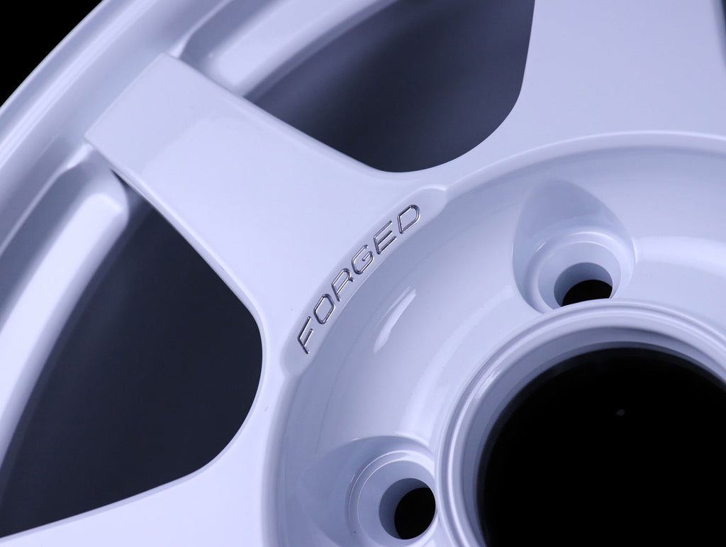 Volk Racing TE37 Sonic 15X7.0+35 4-100 Dash White Wheel