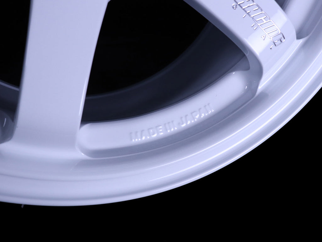 Volk Racing TE37 Sonic 15X7.0+35 4-100 Dash White Wheel