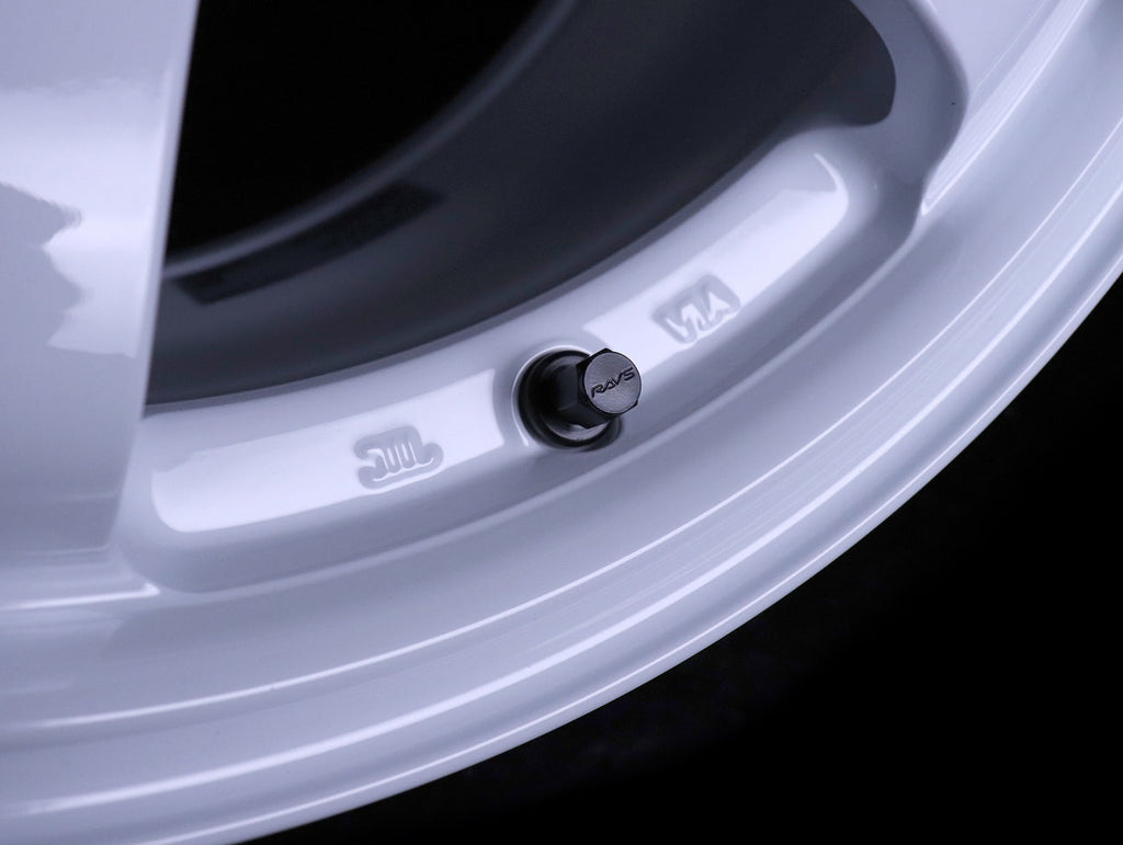 Volk Racing TE37 Sonic 15X7.0+35 4-100 Dash White Wheel
