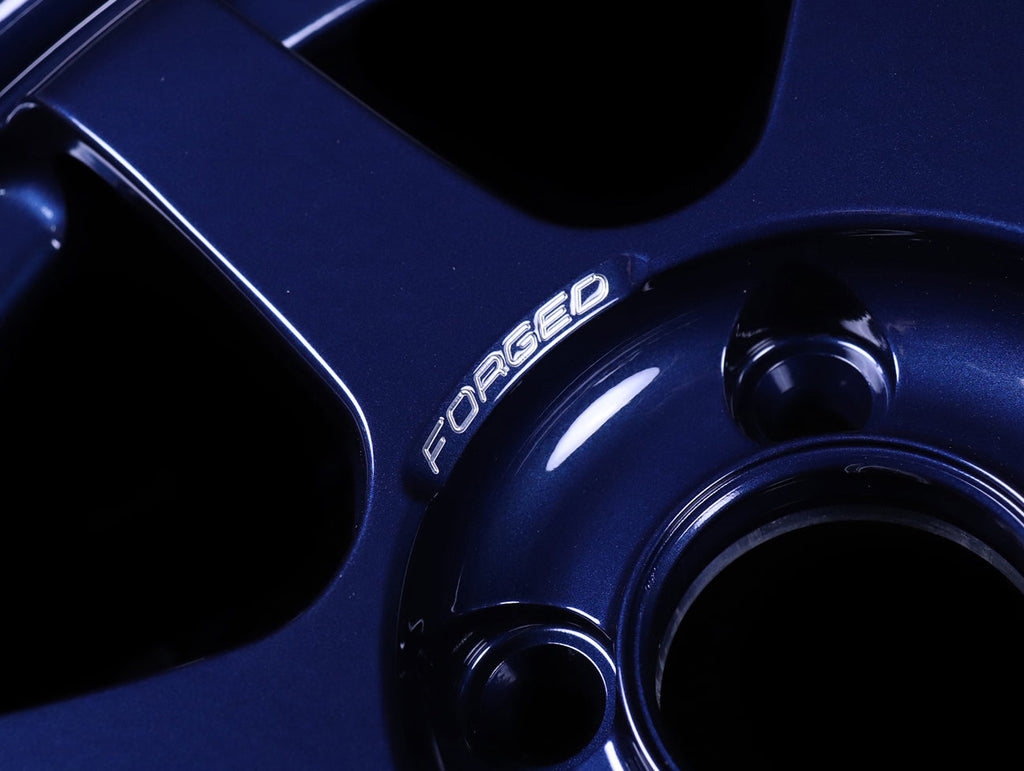 Volk Racing TE37X Progressive 16X8.0+00 6-139.7 Mag Blue Wheel