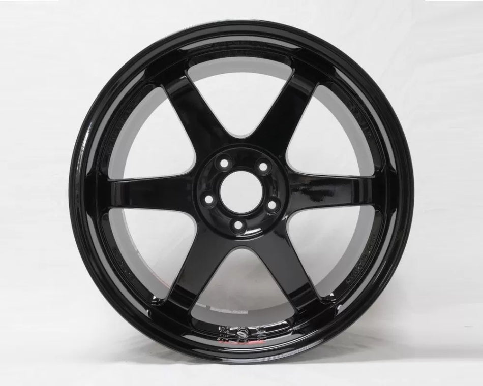 Volk Racing TE37SL 19X9.5+22 5-112 Gloss Black Wheel