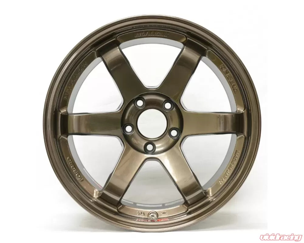 Volk Racing TE37SL 19X9.5+21 5-120 Himeta Bronze Wheel