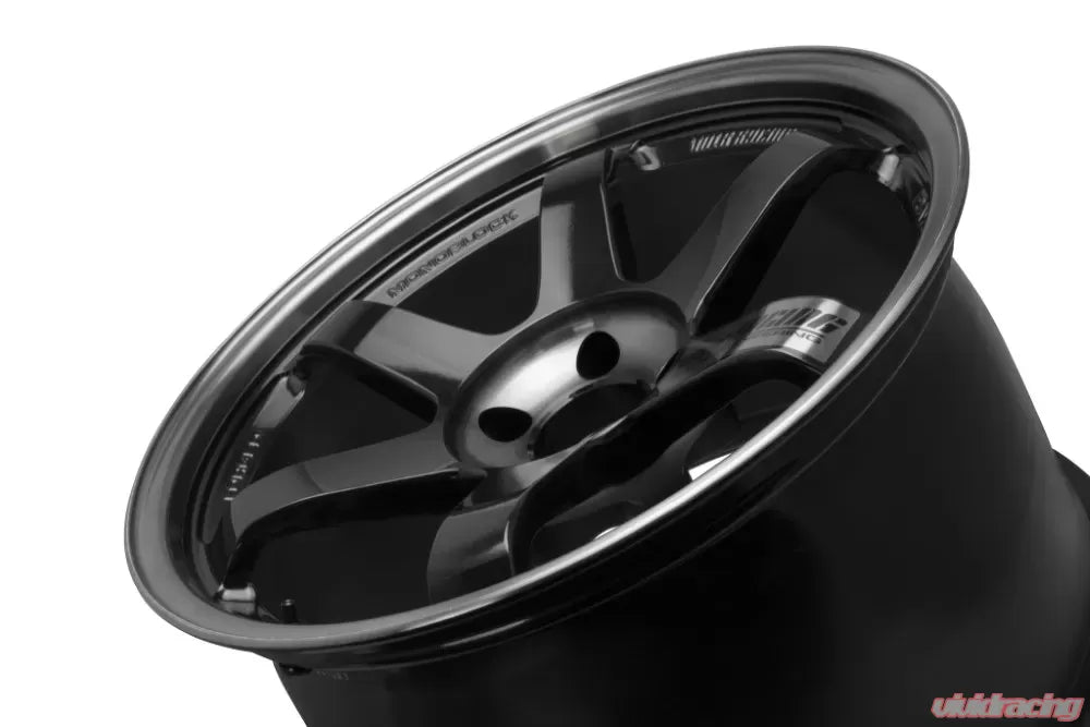 Volk Racing TE37SL 19X9.5+22 5-114.3 Pressed Double Black Wheel