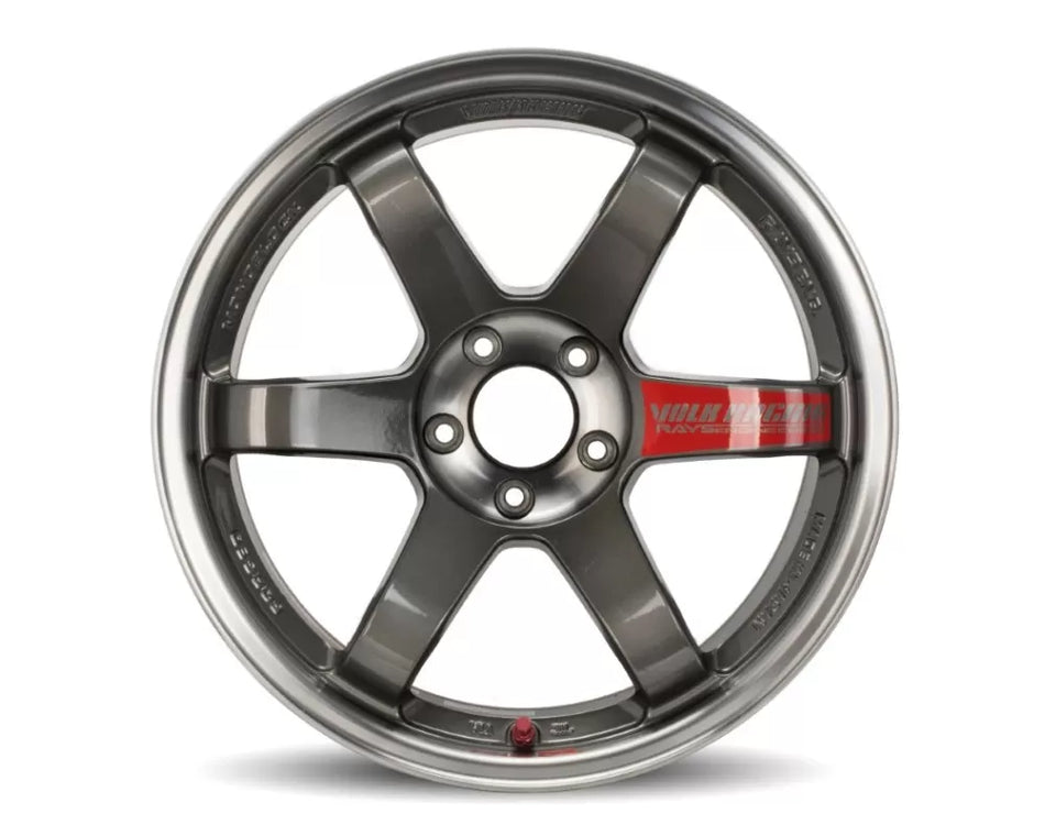 Volk Racing TE37SL 19X10.5+12 5-114.3 Pressed Graphite Wheel