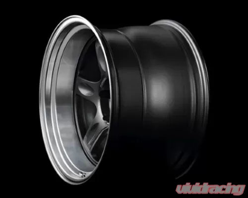 Volk Racing 21C 18X9.5+22 5-112 Dark Gunmetal / Rim DC Wheel
