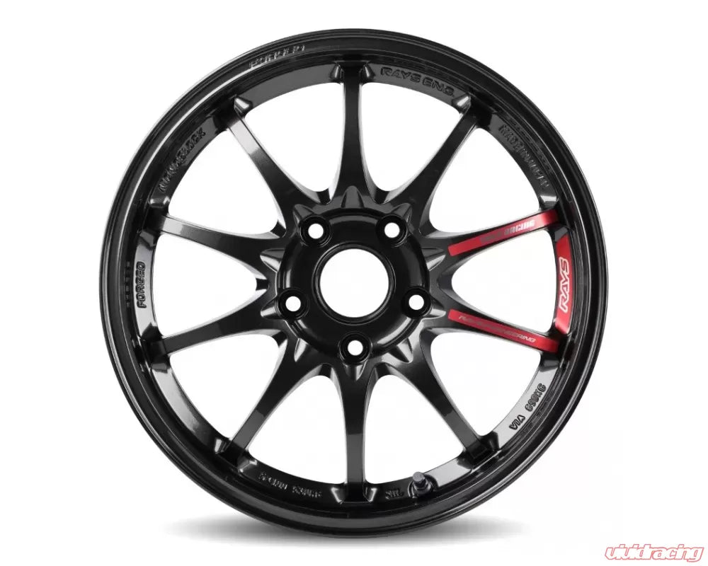 Volk Racing CE28 Club Racer II Black Edition 18X9.5+45 5-100 Diamond Dark Gunmetal Wheel