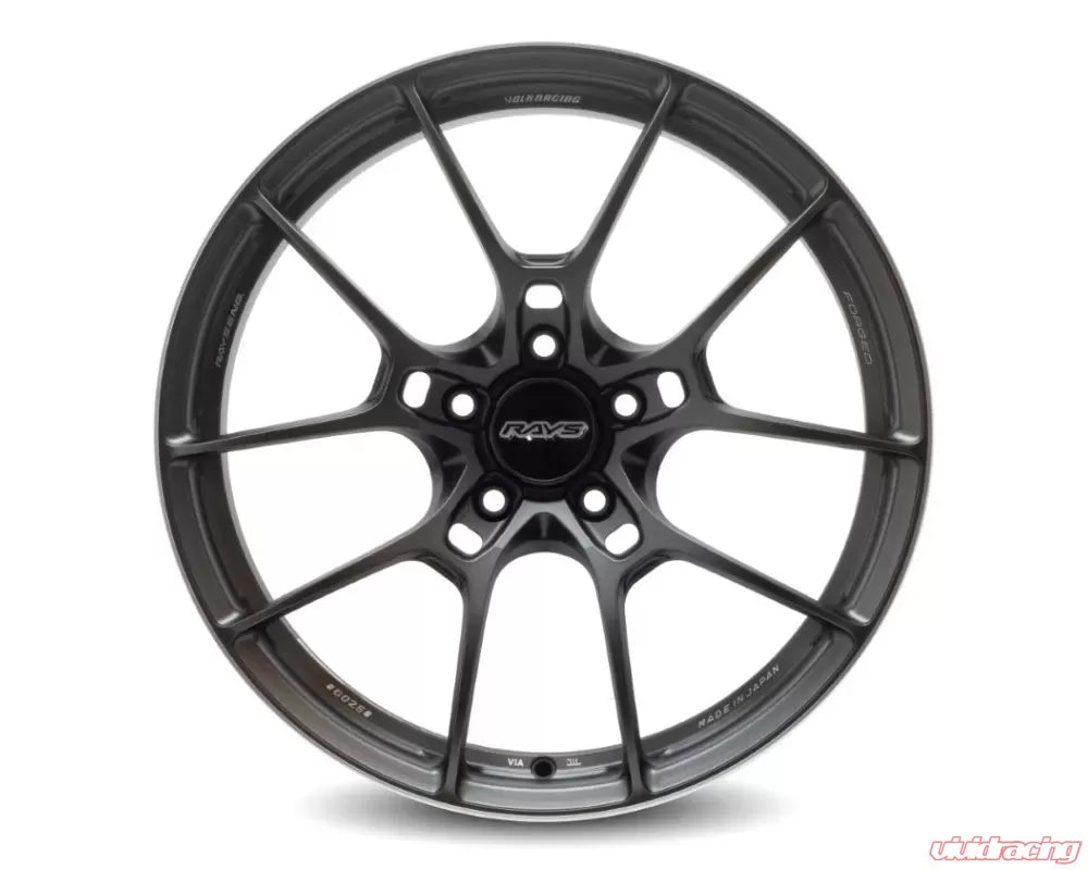 Volk Racing G025 20X12.0+25 5-114.3 Matte Gunblack / DC Wheel