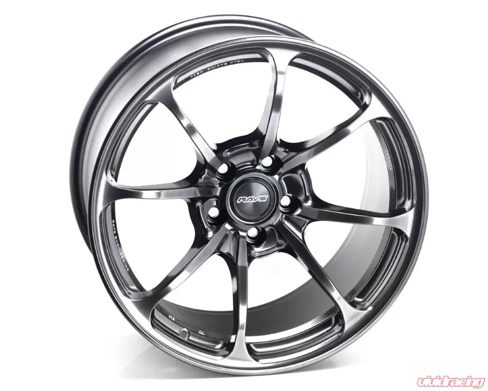 Volk Racing NE24 19X10.5+35 5-112 Shining Black Metal Wheel