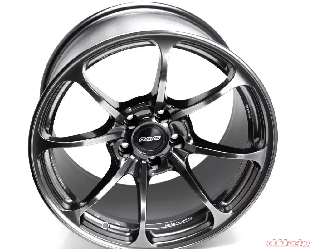 Volk Racing NE24 19X9.5+35 5-120 Shining Black Metal Wheel
