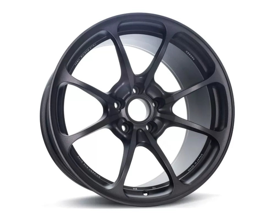 Volk Racing NE24 19X9.0+23 5-120 Matte Gun Black Wheel