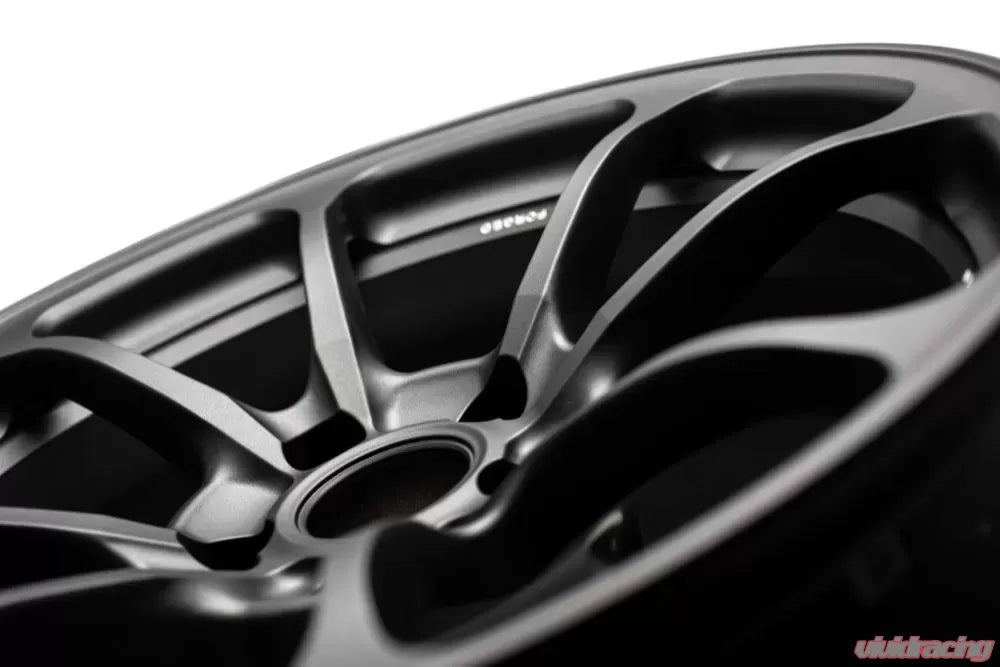 Volk Racing NE24 18X10.5+30 5-112 Matte Gun Black Wheel