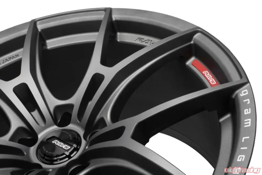 Gram Lights 57FXZ Overseas 19X9.5+25 5-112 Matte Graphite Wheel