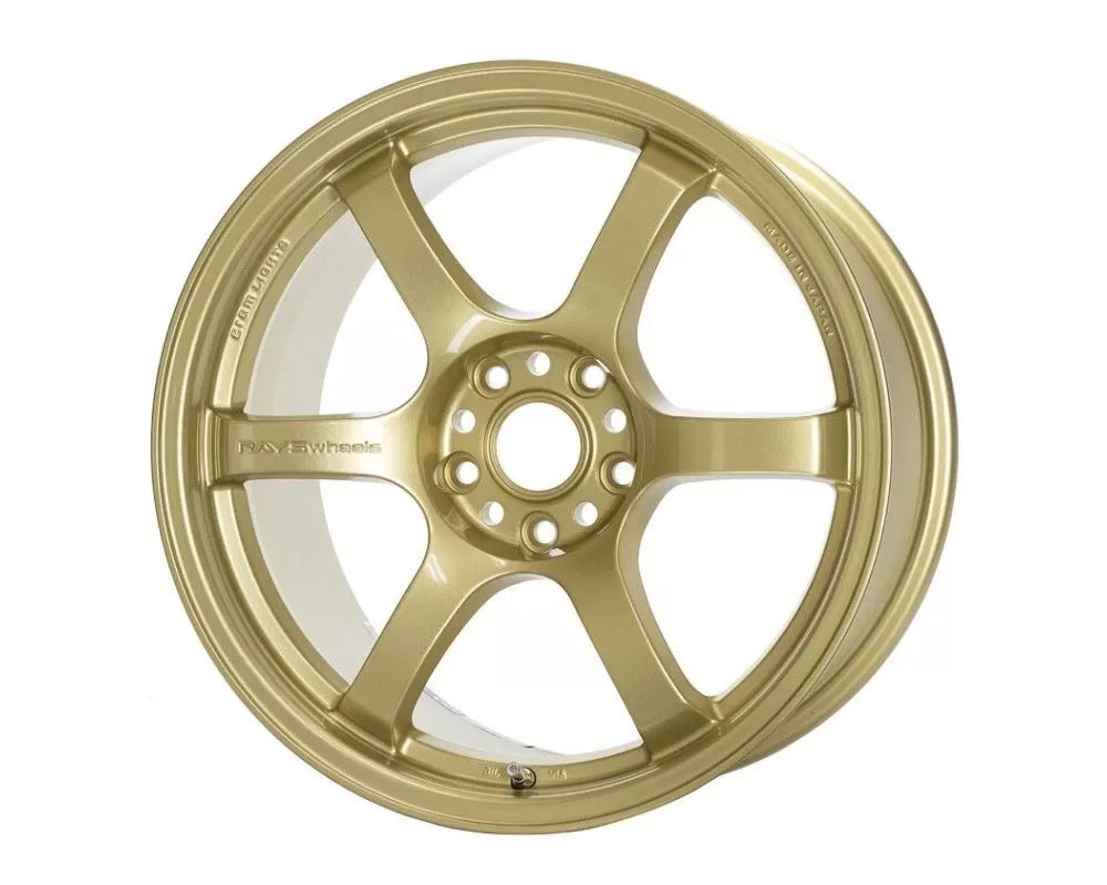 Gram Lights 57DR 18X9.5+38 5-100 E8 Gold Wheel