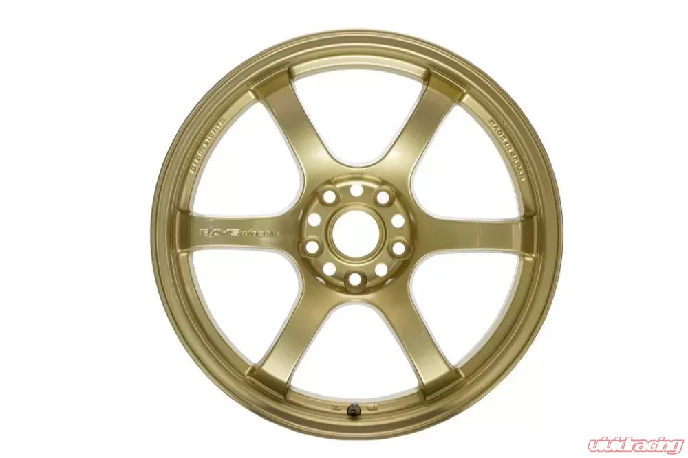 Gram Lights 57DR 18X9.5+38 5-100 E8 Gold Wheel