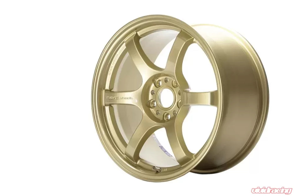 Gram Lights 57DR 18X9.5+38 5-100 E8 Gold Wheel