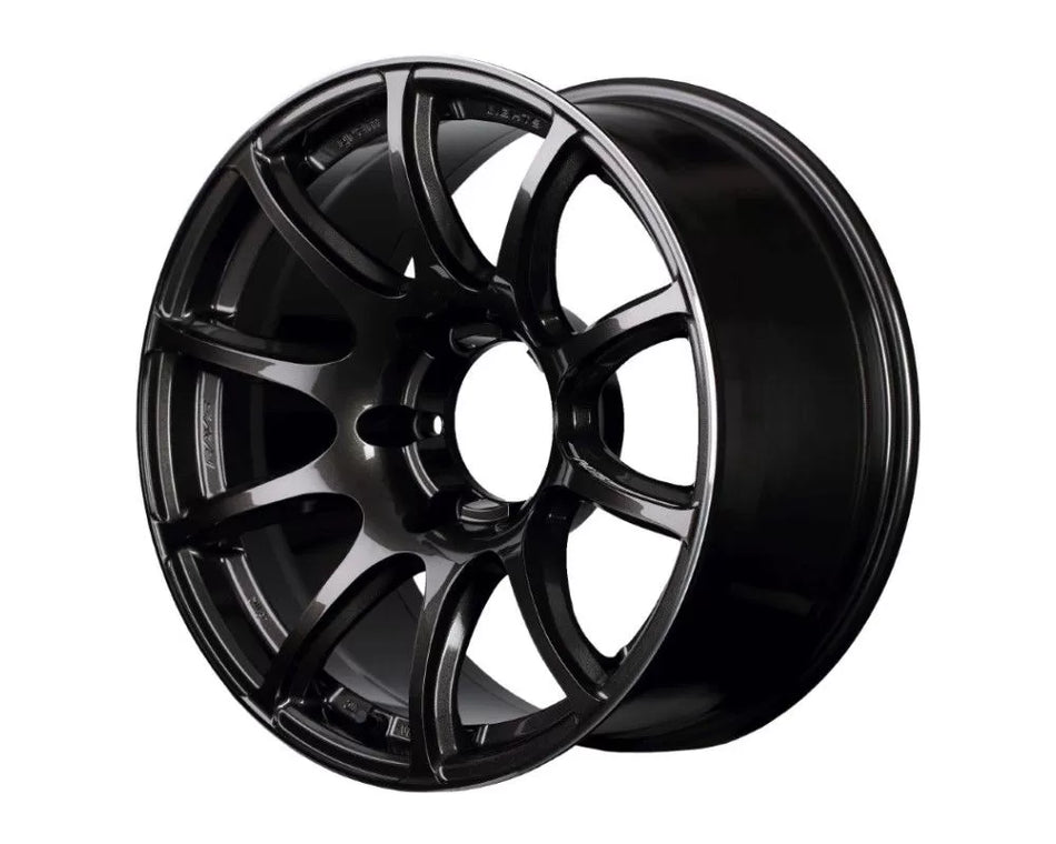 Gram Lights 57Trans-X 18X9.0+00 6-139.7 Super Dark Gunmetal Wheel