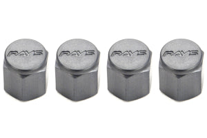 Rays Valve Stem Caps - Gunmetal (Set of 4) - REWRK Collective