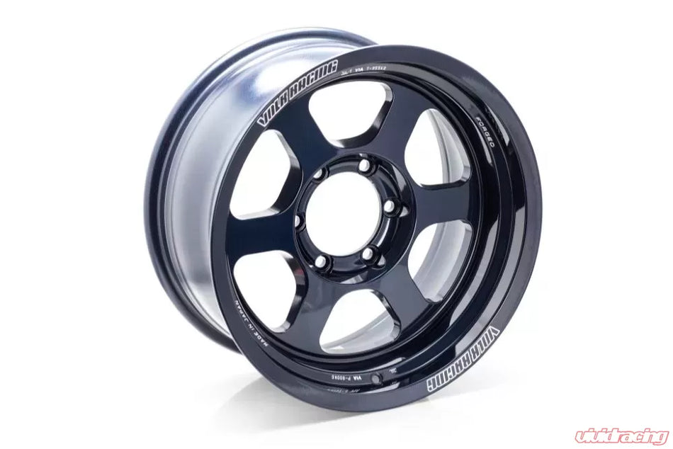 Volk Racing TE37XT M-Spec 17X8.5-10 6-139.7 Mag Blue Wheel