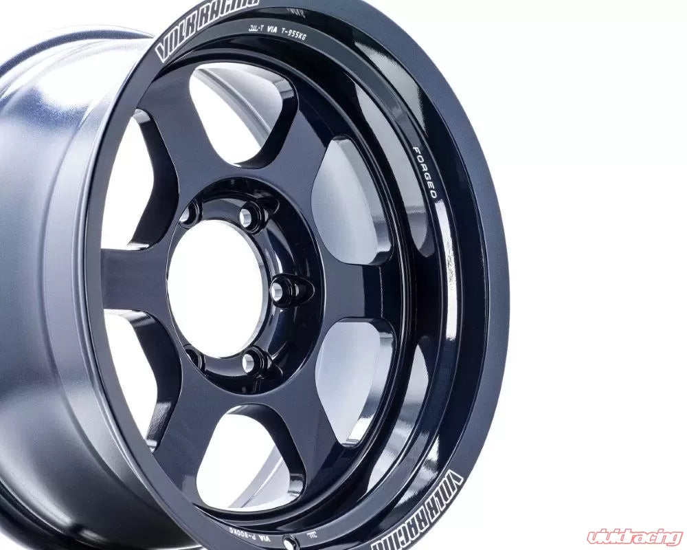 Volk Racing TE37XT M-Spec 18X9.0-01 6-135 Mag Blue Wheel
