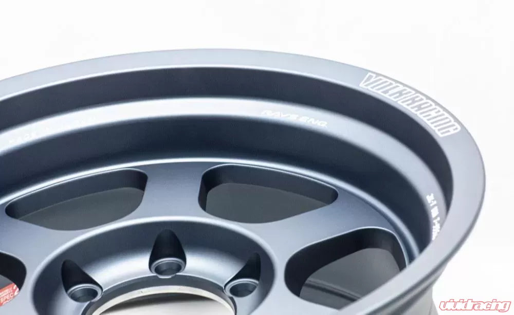 Volk Racing TE37XT M-Spec 17X8.5-10 6-139.7 Metal Blue Gunmetal Wheel
