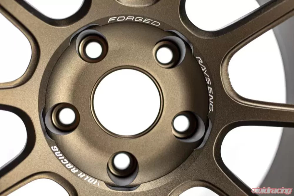 Volk Racing ZE40 18X11.0+15 5-114.3 Bronze Wheel