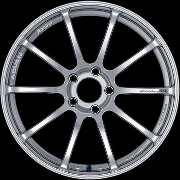 Advan RSIII 18X10.0+35 5-114.3 Racing Hyper Silver Wheel