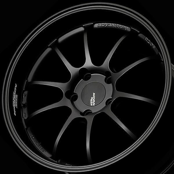 Advan RZ-DF 18X8.5+52 5-130 Matte Black Wheel