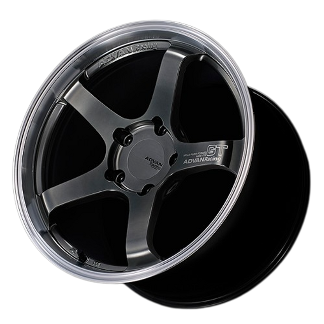 Advan GT Beyond 18x10 +25 5-114.3 Racing Titanium Black Wheel - REWRK Collective