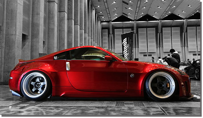Spirit REI Nissan Fairlady Z33 350Z "Kaen" KAEN Wide Body Kit