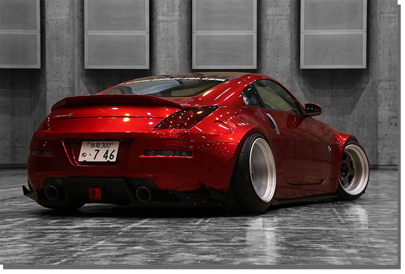 Spirit REI Nissan Fairlady Z33 350Z "Kaen" KAEN Wide Body Kit
