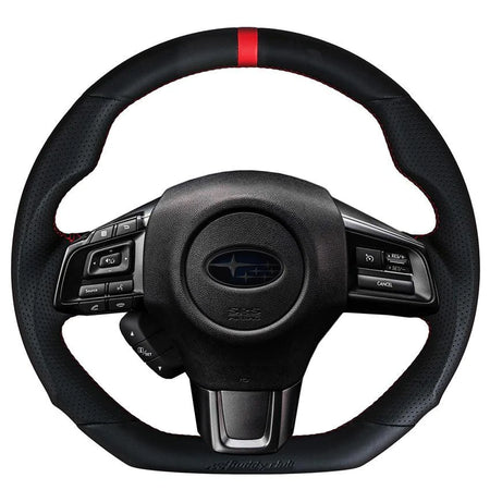 Buddy Club Sport Carbon/Leather Steering Wheel Subaru WRX | STi 2015-2021 - REWRK Collective