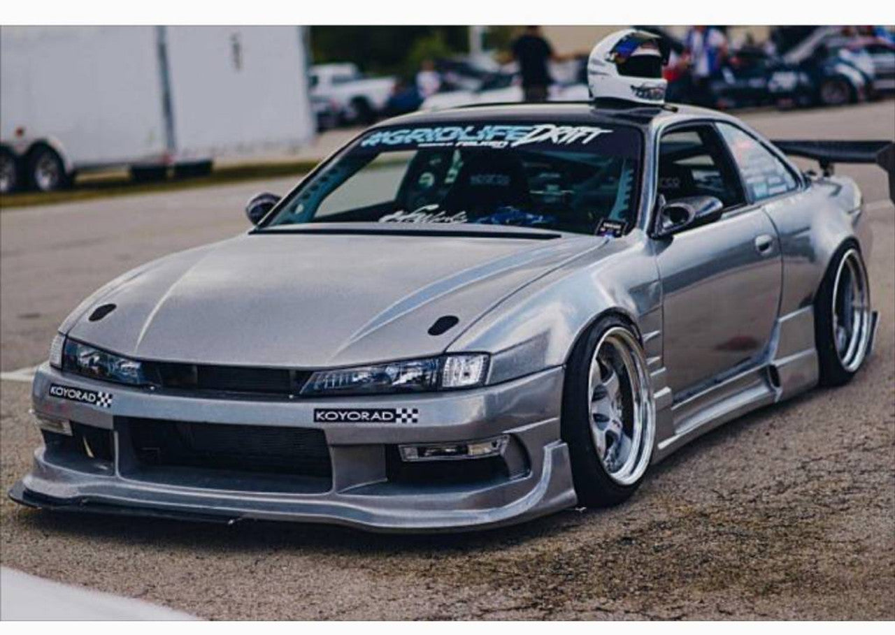 Nissan S14 Silvia 240SX Origin Lab S14 Kouki Vented Hood Type II ...