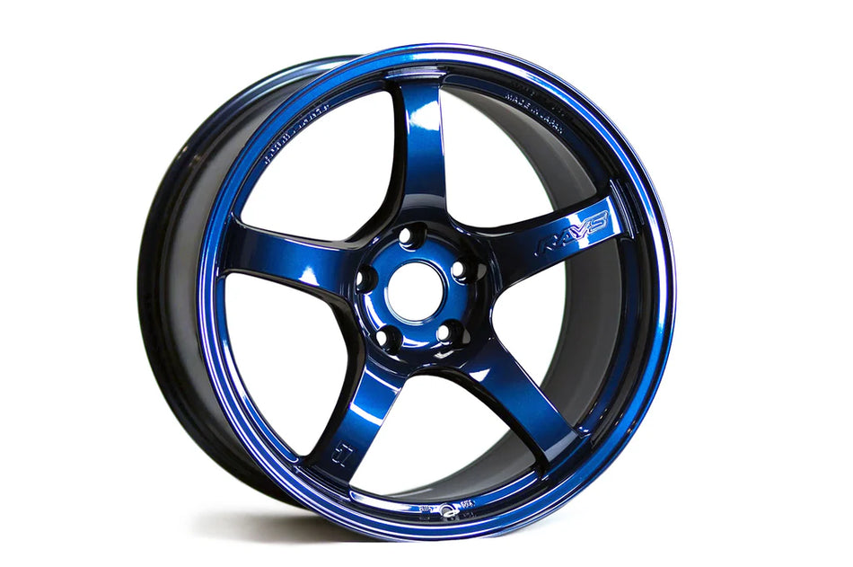 Gram Lights 57CR 17X9.0+38 5-100 Eternal Blue Pearl Wheel