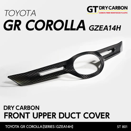 Axis Parts GR Corolla Dry Carbon Front Upper Duct Cover