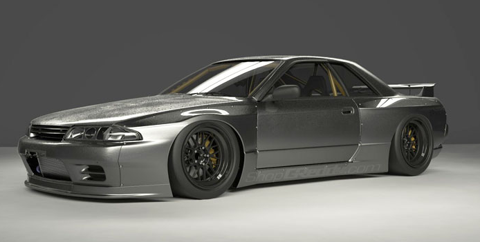 GReddy Pandem Wide-Body Aero Kit | 1989-1994 Nissan Skyline GT-R R32 (17020620)