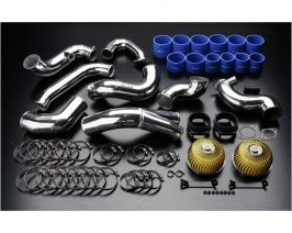 GReddy Twin Airinx Complete Suction Intake Kit w/ Stock Airflow Meter | 1995-2002 Nissan Skyline GT-R (11920233)